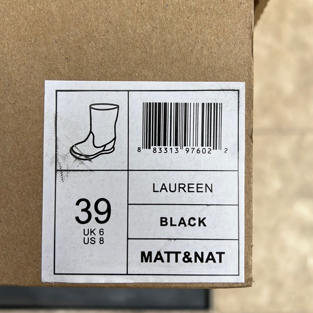 Matt & Nat Black Boots